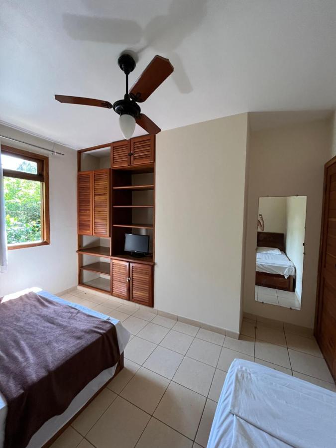 De Frente Pra Praia Apartamento Da Cris Taperapua - Condominio America Praia Flat Порто Сегуро Екстериор снимка