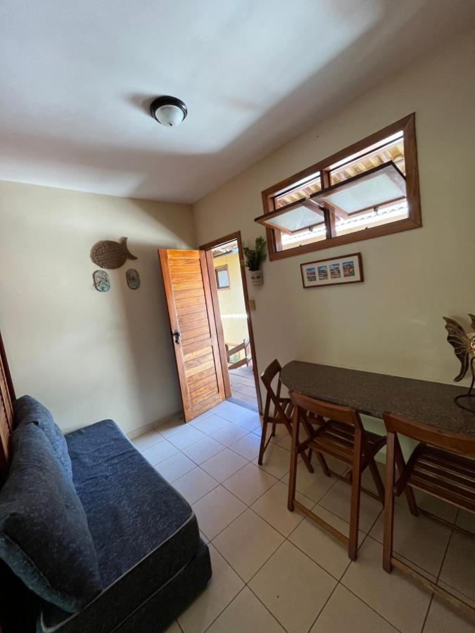 De Frente Pra Praia Apartamento Da Cris Taperapua - Condominio America Praia Flat Порто Сегуро Екстериор снимка